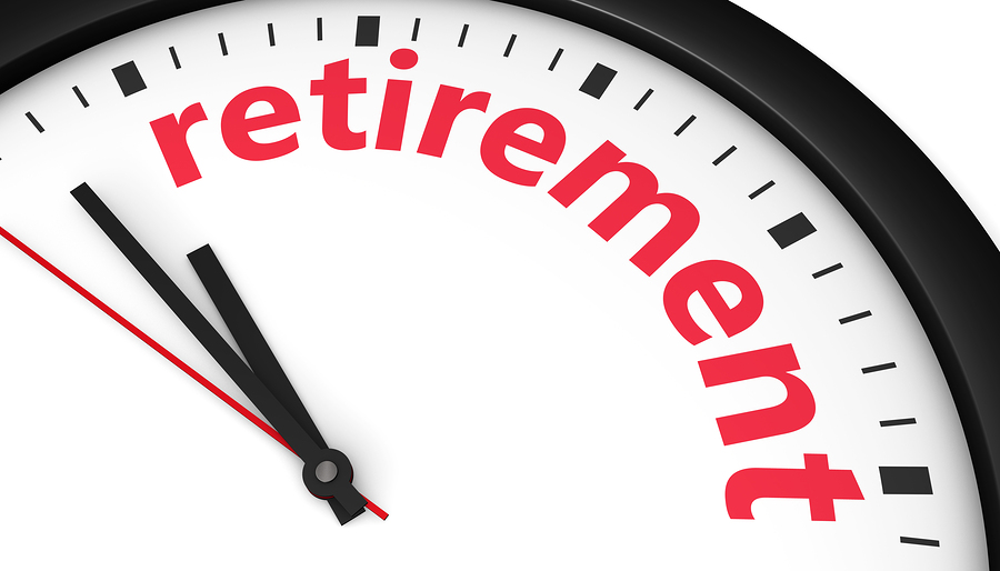 Retirement alarm clock.